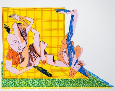 Lot 32 - Christina Quarles (American 1985-), 'Laid Up', 2020