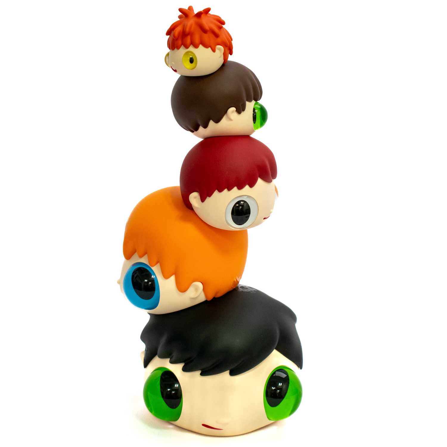 Lot 92 - Javier Calleja (Spanish 1971-), 'Heads', 2020