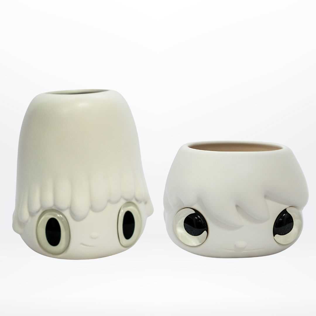 Lot 91 - Javier Calleja (Spanish 1971-), ‘Pot Pop Top’, Flower Vase, 2020