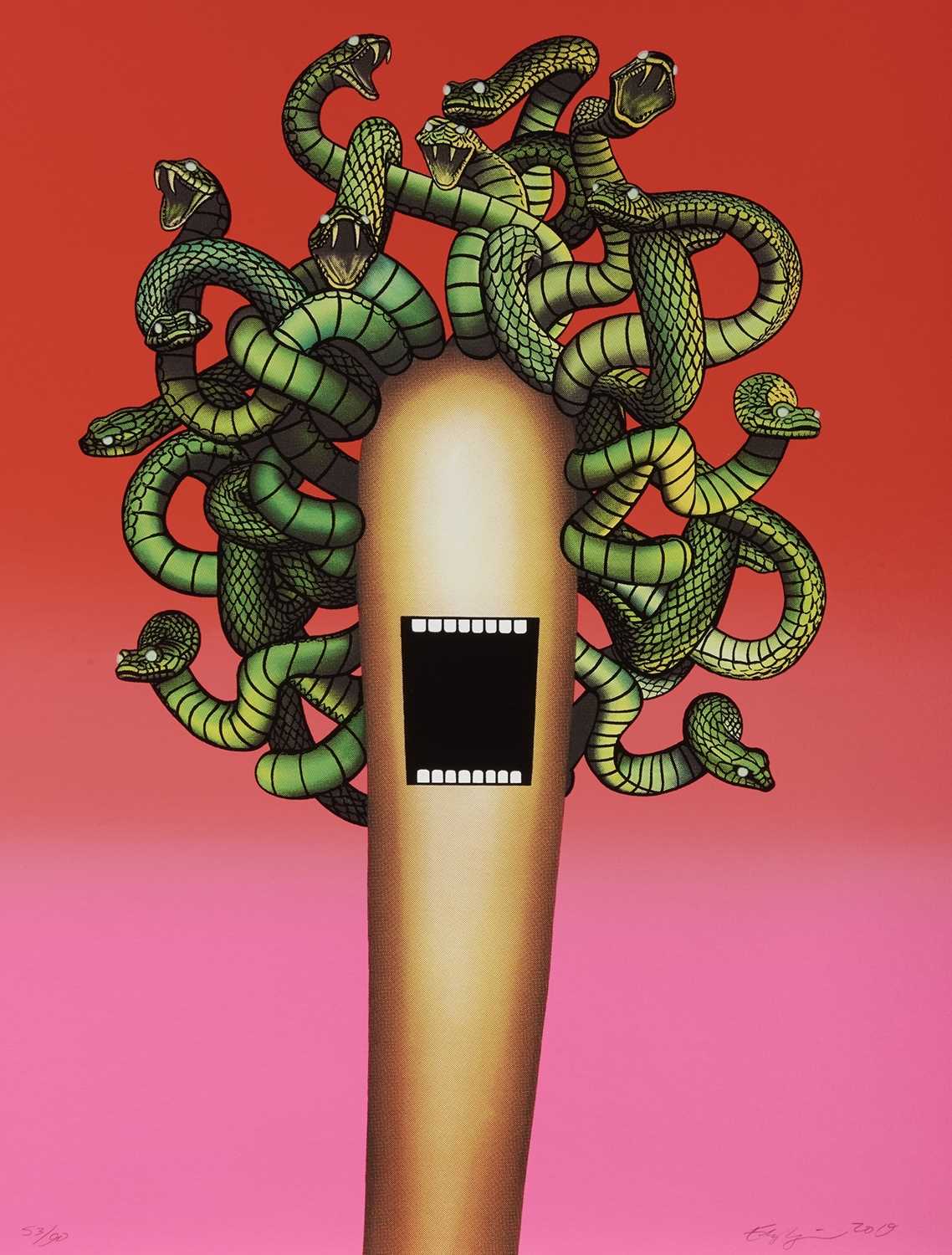 Lot 75 - Emily Mae Smith (American 1979-), 'Medusa', 2019