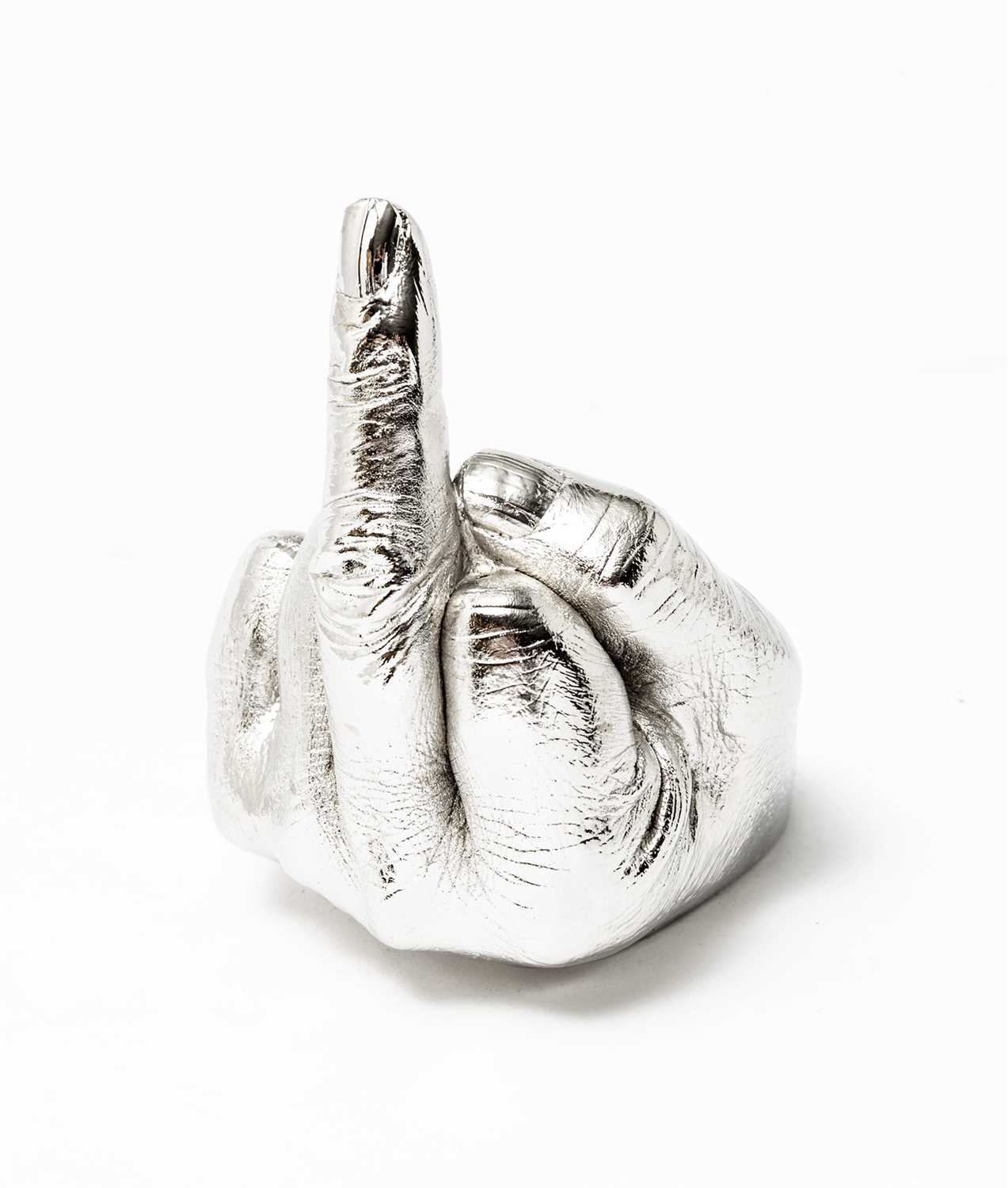 Lot 133 - Ai Weiwei (Chinese 1957-), 'Artist's Hand (Middle Finger)', 2017