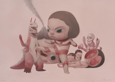 Lot 135 - Roby Dwi Antono (Indonesian 1990-), 'Epic Fight', 2021