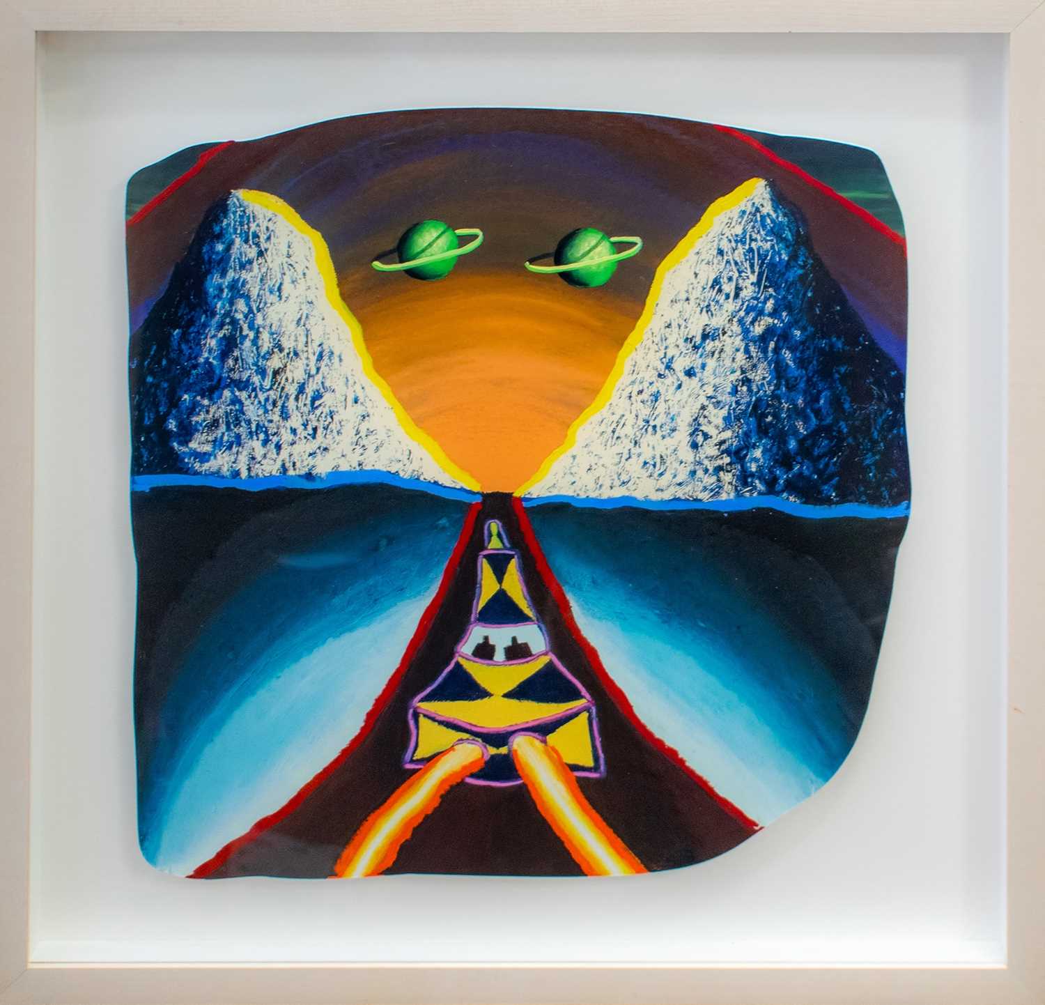 Lot 74 - Eliot Greenwald (American 1983-), 'Night Car (Near Sphere)', 2021