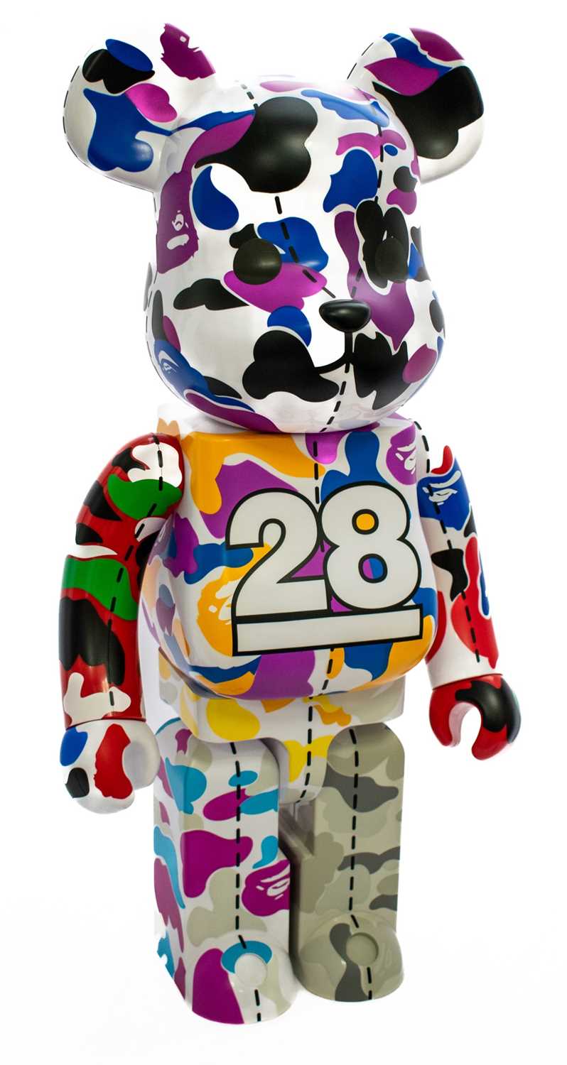 Lot 27 - Be@rbrick x BAPE, '28th Anniversary Camo #2 (1000%)', 2021