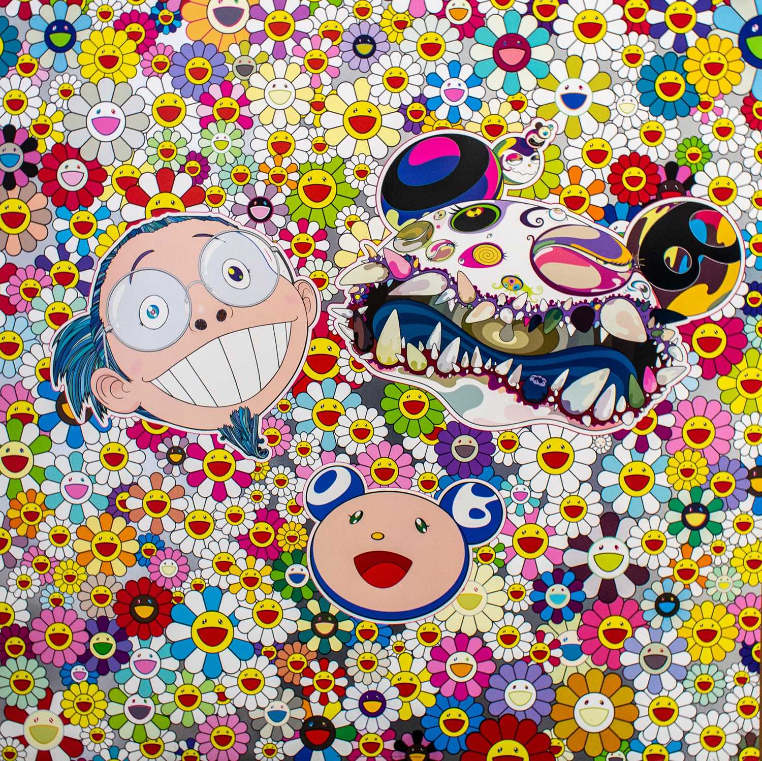 Lot 161 - Takashi Murakami (Japanese 1962-), 'Me and Double-Dob', 2009