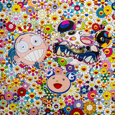 Lot 161 - Takashi Murakami (Japanese 1962-), 'Me and Double-Dob', 2009