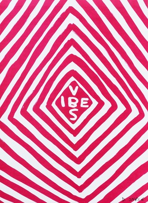 Lot 46 - David Shrigley (British 1968-), 'Vibes', 2018