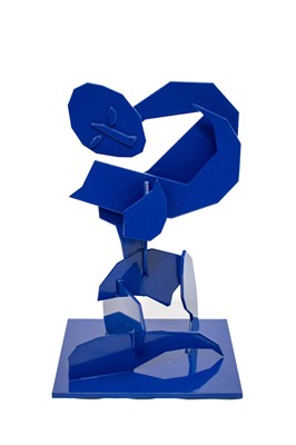 Lot 104 - Jonathan Chapline (American 1987-), Supporting Figures (Blue)', 2020