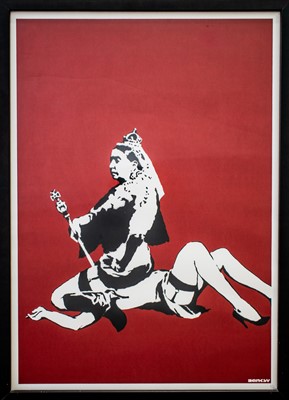 Lot 189 - Banksy (British 1974-), 'Queen Victoria', 2003