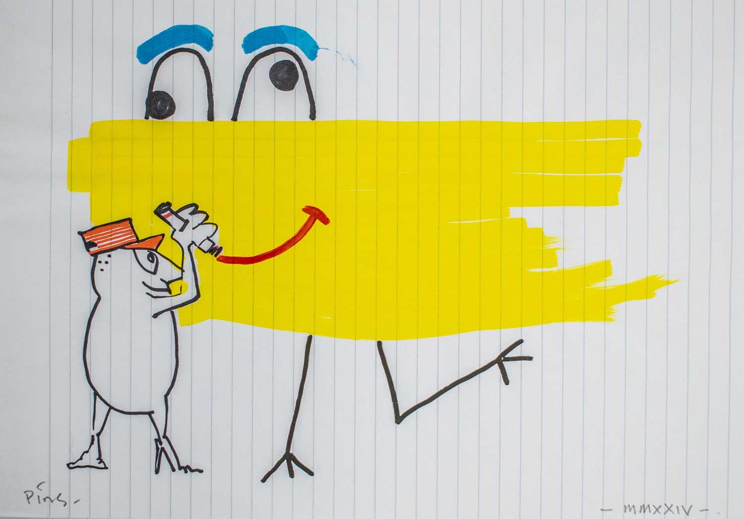 Lot 292 - Paul Insect (British 1970-), 'Untitled', 2024