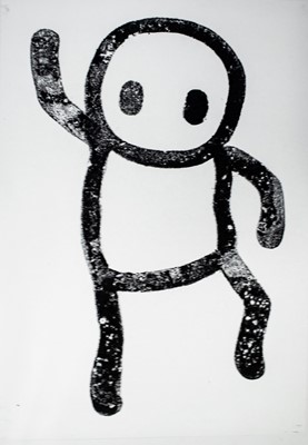 Lot 305 - Stik (British 1979-), 'Stamp', 2023