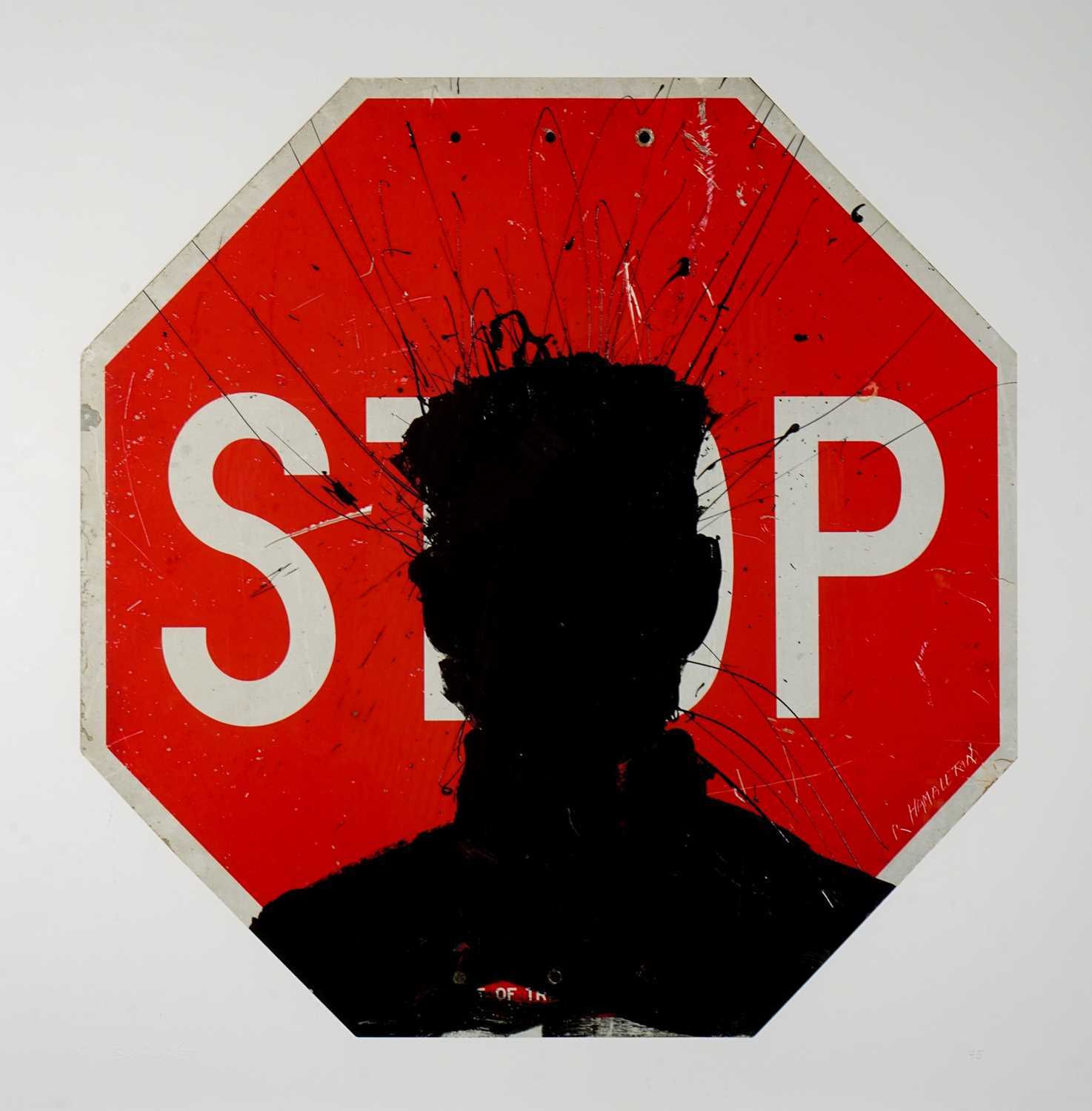 Lot 295 - Richard Hambleton (Canadian 1952-2017), 'Stop Sign', 2018