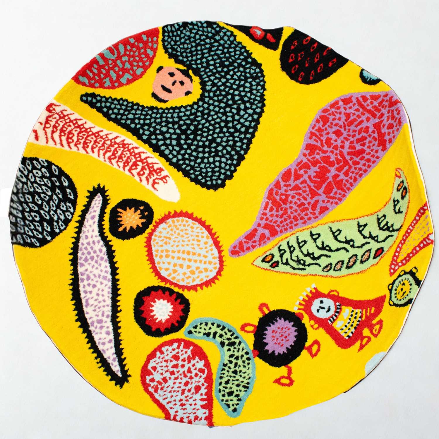 Lot 181 - Yayoi Kusama (Japanese 1929-), 'Pound Of Repose Rug', 2022