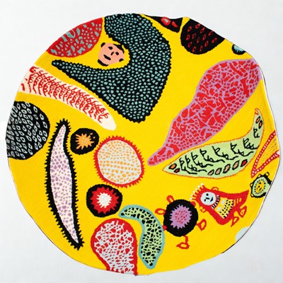 Lot 181 - Yayoi Kusama (Japanese 1929-), 'Pound Of Repose Rug', 2022