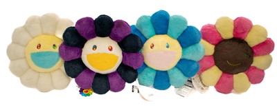 Lot 152 - Takashi Murakami (Japanese 1962-) 'Flower Cushion (set of 4)'