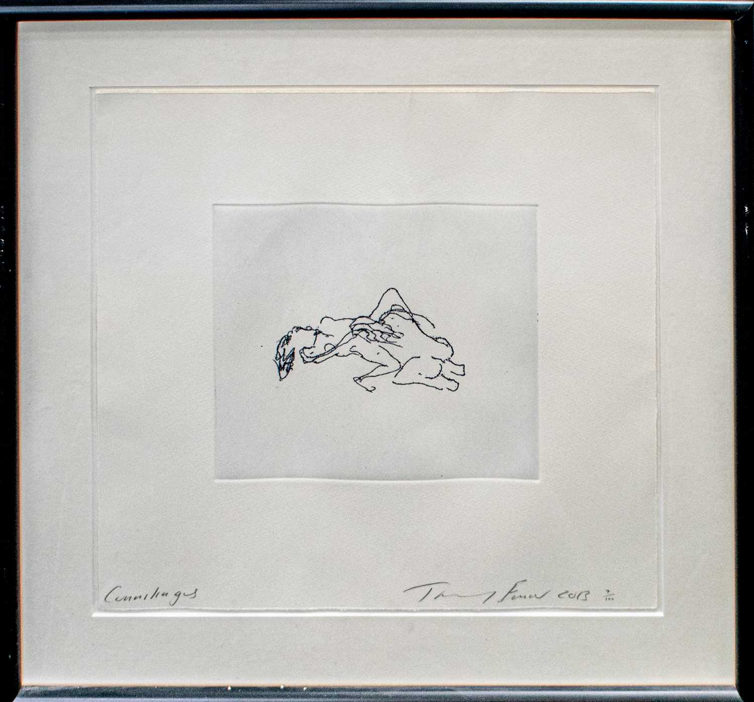 Lot 172 - Tracey Emin (British 1963-), 'Cunnilingus', 2013