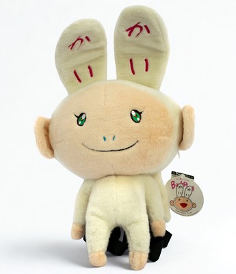Lot 163 - Takashi Murakami (Japanese 1962-), 'Plush Figure Backpacks (set of 4)'