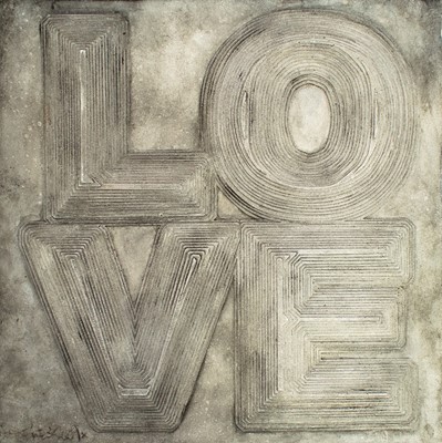 Lot 215 - Ben Eine (British b.1970), ‘Love’, 2009