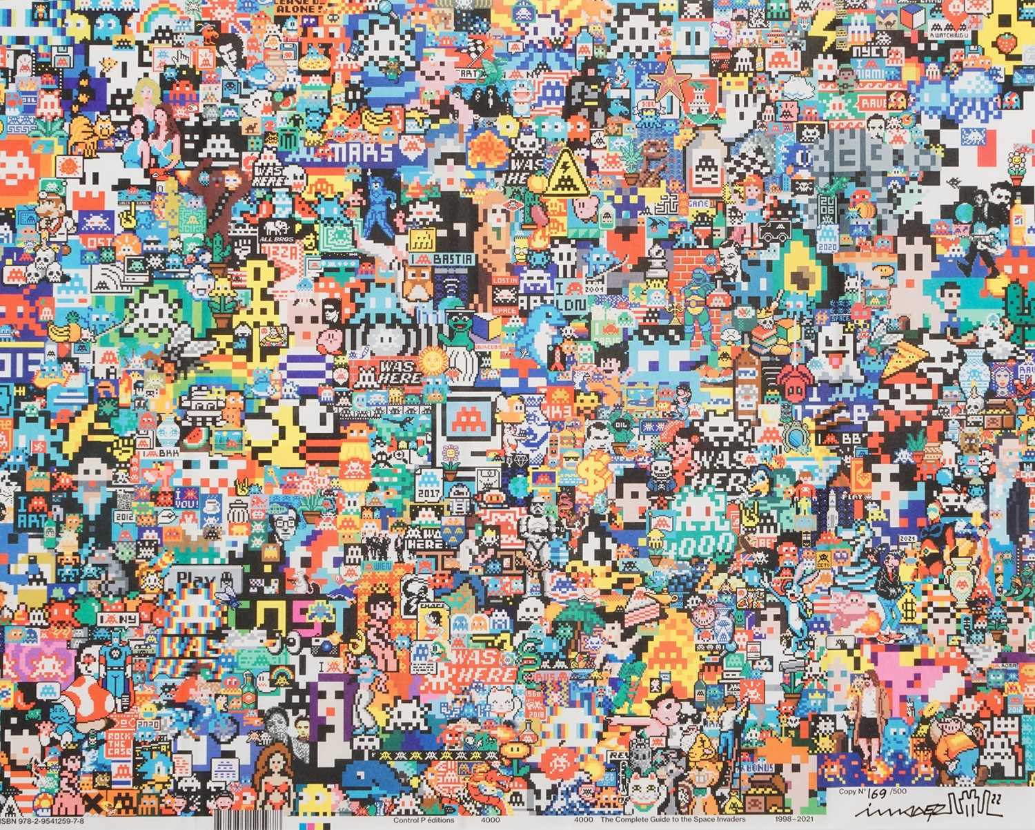 Lot 252 - Invader (French 1969-), 'Invader 4000', 2022