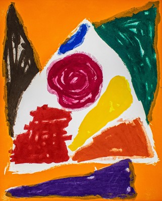 Lot 98 - John Hoyland (British 1934-2011), 'Bouquet' 1983