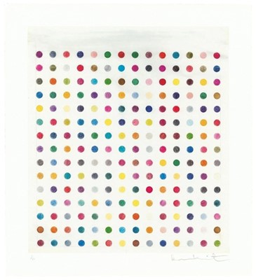Lot 197 - Damien Hirst (British 1965-), 'Untitled B (Spot Drawing)', 2025