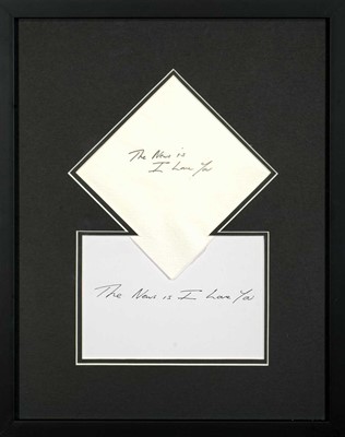 Lot 175 - Tracey Emin (British 1963-), 'The News Is I Love You', 2021