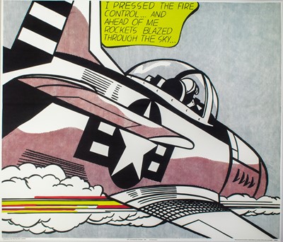 Lot 214 - Roy Lichtenstein (American 1923-1997), 'Whaam!', 1963 (Signed)