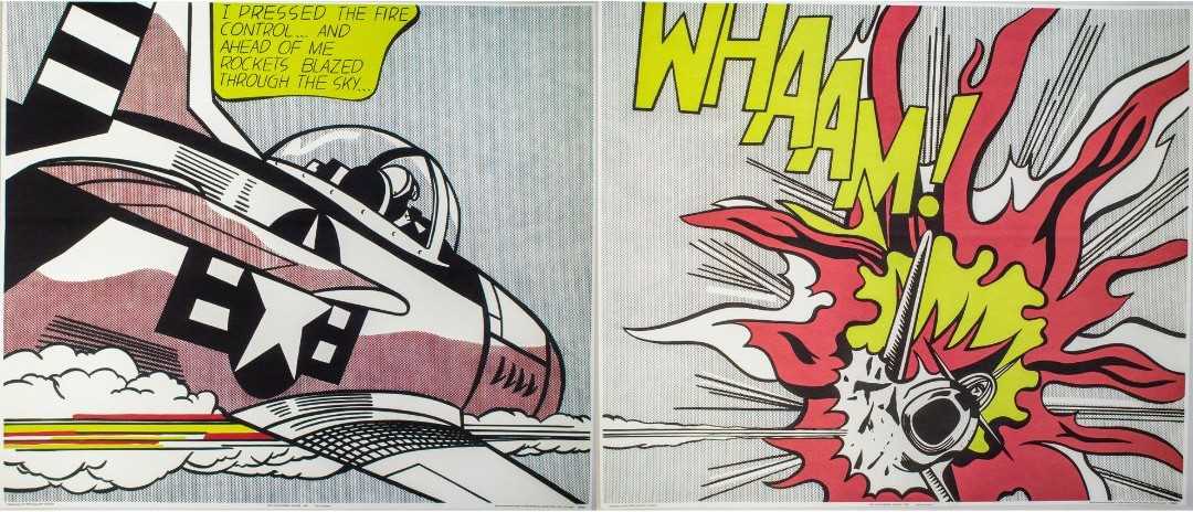 Lot 142 - Roy Lichtenstein (American 1923-1997), 'Whaam!!', 1963