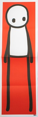 Lot 306 - Stik (British 1979-), ‘Standing Figure (Red)’, 2015