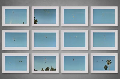 Lot 174 - John Baldessari (American 1931-2020), 'Throwing Three Balls in the Air to Get a Straight Line (Best of Thirty-Six Attempts)', 1973
