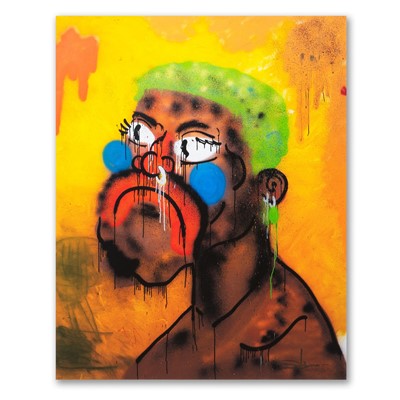 Lot 112 - Slawn (Nigerian 2000-), 'Rodman', 2025