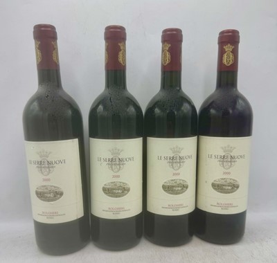 Lot 257 - 4 bottles 2000 Le Serre Nuove dell'Ornellaia