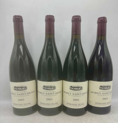 Lot 148 - 4 bottles 2003 Morey-Saint-Denis Domaine Dujac
