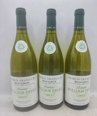 Lot 171 - 6 bottles 2013 Chablis Bougros W Fevre