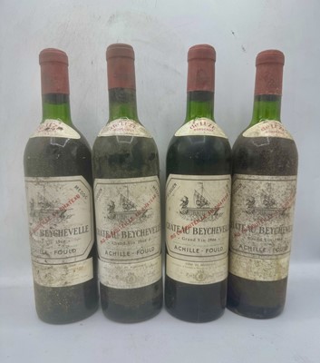 Lot 73 - 10 bottles 1966 Ch Beychevelle