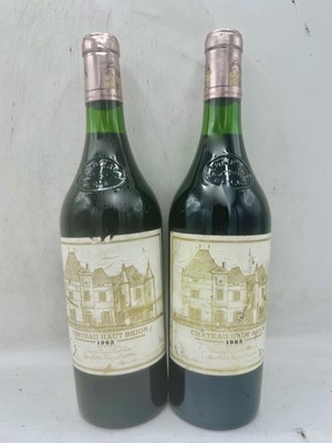 Lot 81 - 2 bottles 1983 Ch Haut-Brion