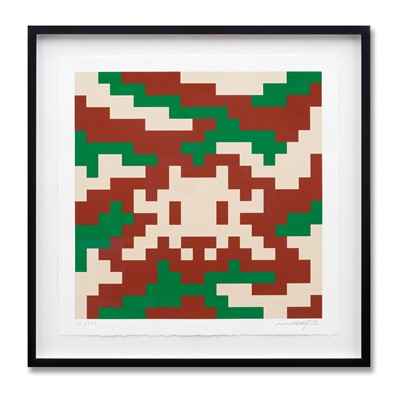 Lot 197 - Invader (French 1969-), 'Camo (S-3C-M1)', 2024