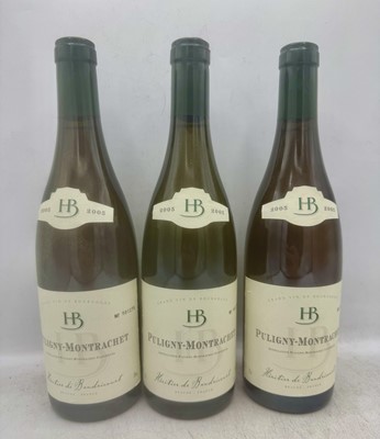 Lot 173 - 11 bottles 2005 Puligny-Montrachet Heritier de Baudricourt