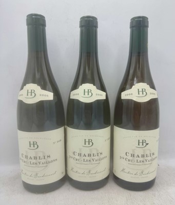 Lot 174 - 12 bottles 2006 Chablis Vaillons Heritier de Baudricourt