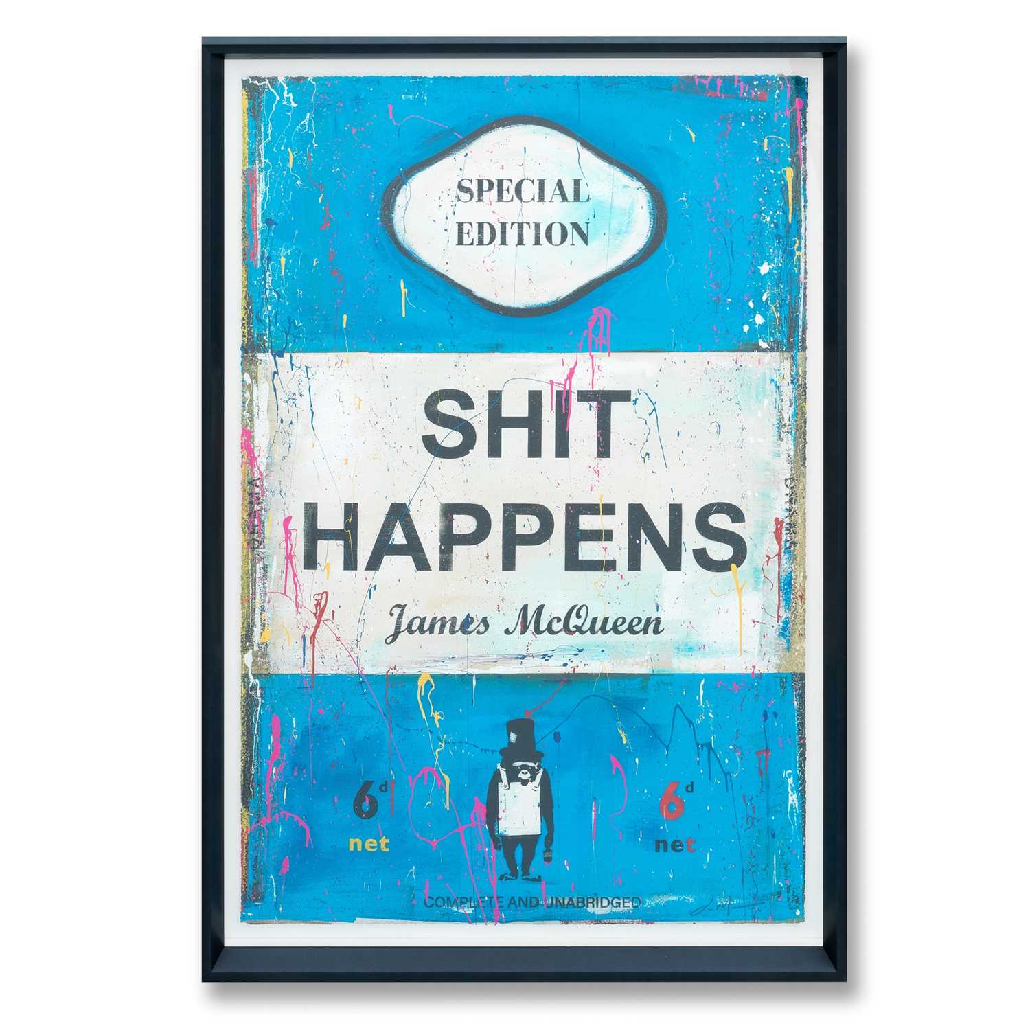 Lot 66 - James McQueen (British 1977-), 'Shit Happens', 2024