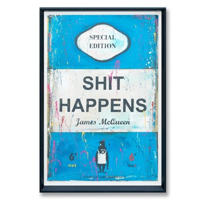 Lot 66 - James McQueen (British 1977-), 'Shit Happens', 2024