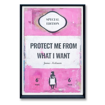 Lot 64 - James McQueen (British 1977-), 'Protect Me From What I Want', 2024