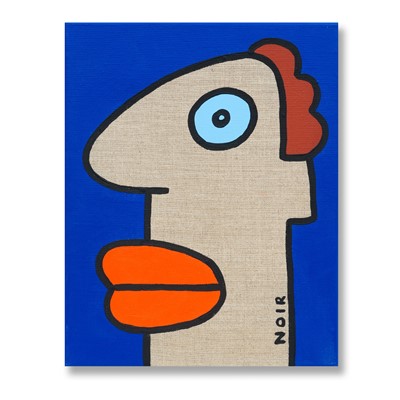 Lot 204 - Thierry Noir (French 1958-), 'J'ai cueilli des framboises toute le soiree', 2019