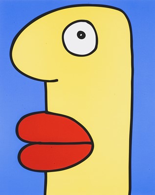 Lot 262 - Thierry Noir (French 1958-), 'Classic Noir', 2009