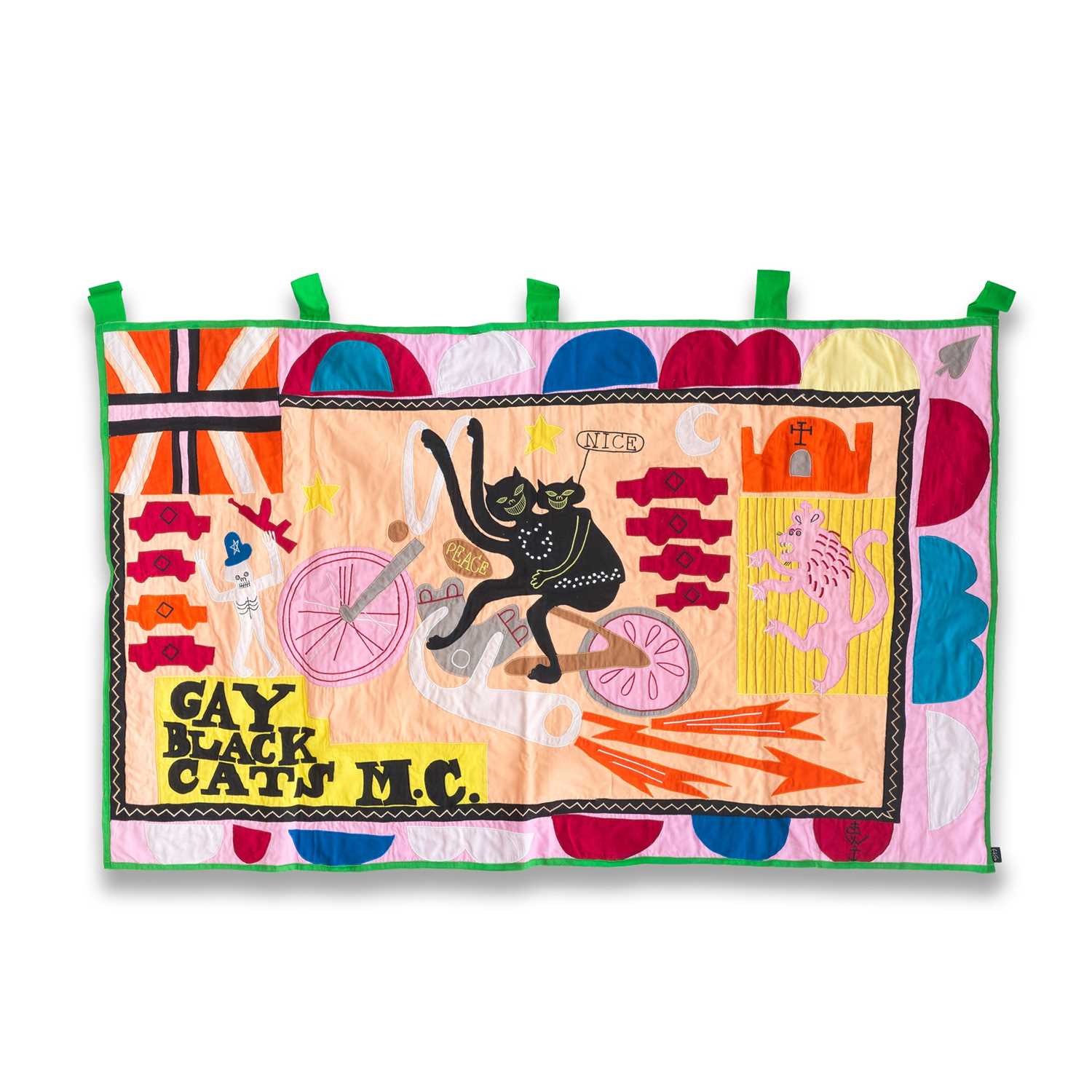 Lot 168 - Grayson Perry (British 1960-), 'Gay Black Cats MC', 2017