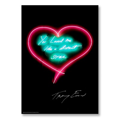 Lot 133 - Tracey Emin (British 1963-), ‘You Loved Me Like A Distant Star’, 2016