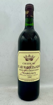 Lot 87 - 1 bottle 1989 Ch Marquis Belair d'Aligre