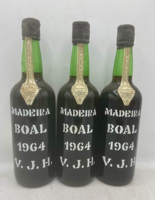 Lot 10 - 5 bottles 1964 Justinos Boal