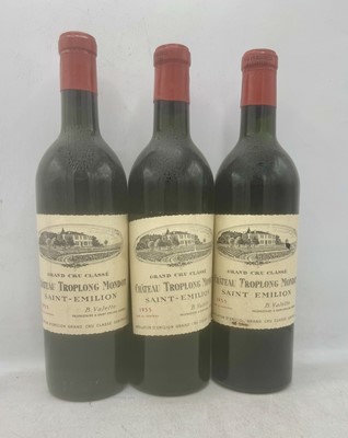 Lot 89 - 6 bottles 1955 Ch Troplong Mondot
