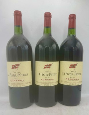 Lot 90 - 3 magnums 2001 Ch La Fleur-Petrus